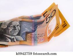 australisch, geld