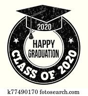 klasse, von, 2020, briefmarke klasse, von, 2020, briefmarke