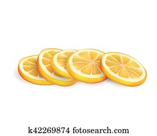 lemon slices lemon slices