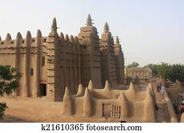 Minaret of a traditional mosk