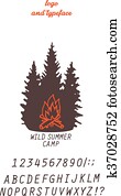 summer camp concept summer camp concept
