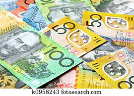 australian, peniaze, background