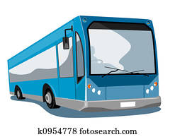 Blue Coach Bus Blue Coach Bus