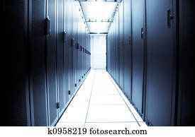 dados computador, centro