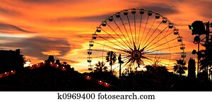 Carnival At Dusk