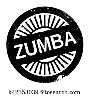 Famous dance style, zumba stamp Famous dance style, zumba stamp