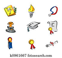 Graduation Icons Graduation Icons