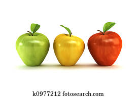 3d apples 3d apples