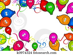 Balloon Border Balloon Border