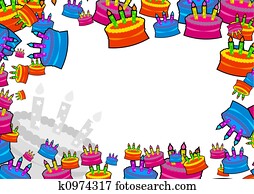 cake border cake border