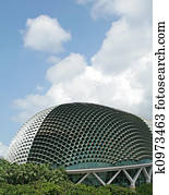 Durian Shaped Structure