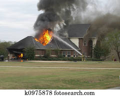 Fire at nice house Fire at nice house