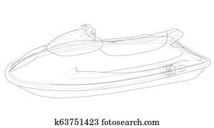 Jet Ski Stock Illustrations. 349 jet ski clip art images and royalty