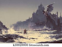 king walking through sea beach king walking through sea beach