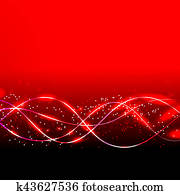 Abstract waves background in red colors. illustration Abstract waves background in red colors. illustration