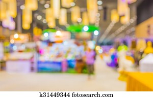 blurred image of people at trade show blurred image of people at trade show