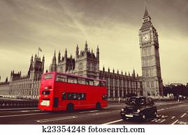 Bus in London Bus in London