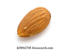 One almond