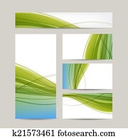 satz, von, abstrakt, kreativ, geschäftskarte, design