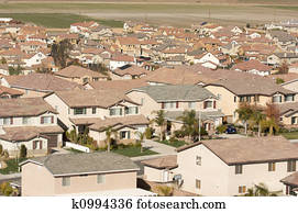 Contemporary Suburban Neighborhood