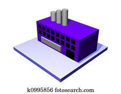 Factory a Logistics Supply Chain Diagram Object Factory a Logistics Supply Chain Diagram Object