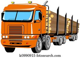 Logging truck Logging truck