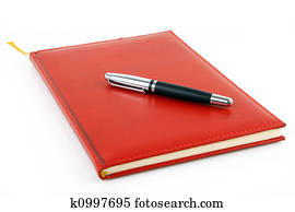 notebook and pen
