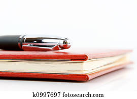notebook and pen