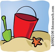 Seaside beachbucket Seaside beachbucket