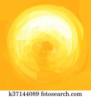 abstract modern artistic rounded shapes background - sunshine yellow colors abstract modern artistic rounded shapes background - sunshine yellow colors