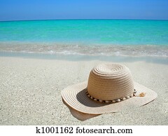 Caribbean beach hat