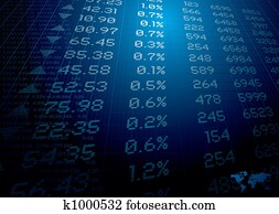 finacial, דמויות