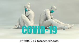 Frontliners Medical Staff Facing Coronavirus Outbreak