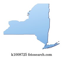 New York(USA) map New York(USA) map