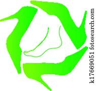 Recycle ladies shoes Recycle ladies shoes