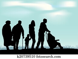 משפחה, צלליות