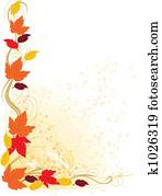 Autumn Border Autumn Border
