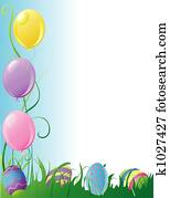 Easter Party border
