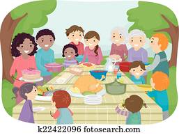 Outdoor Potluck Outdoor Potluck