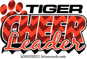 tiger cheerleader tiger cheerleader