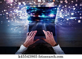 velocidade, global, conexão internet, conceito