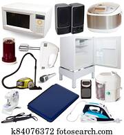 Set of consumer electronics Set of consumer electronics