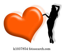 Woman in love Woman in love