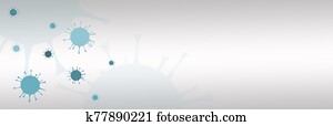 Coronavirus abstract background. Medical Genetics Bacteriological Microorganism. Coronavirus abstract background. Medical Genetics Bacteriological Microorganism.