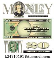 twenty dollar bill elements twenty dollar bill elements
