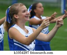 cheerleader, alegrando