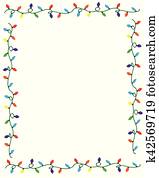 Christmas Lights Border Christmas Lights Border