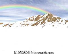 snow rainbow snow rainbow