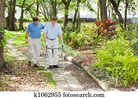 användande, den, fotgängare