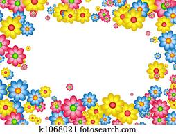 daisy border daisy border